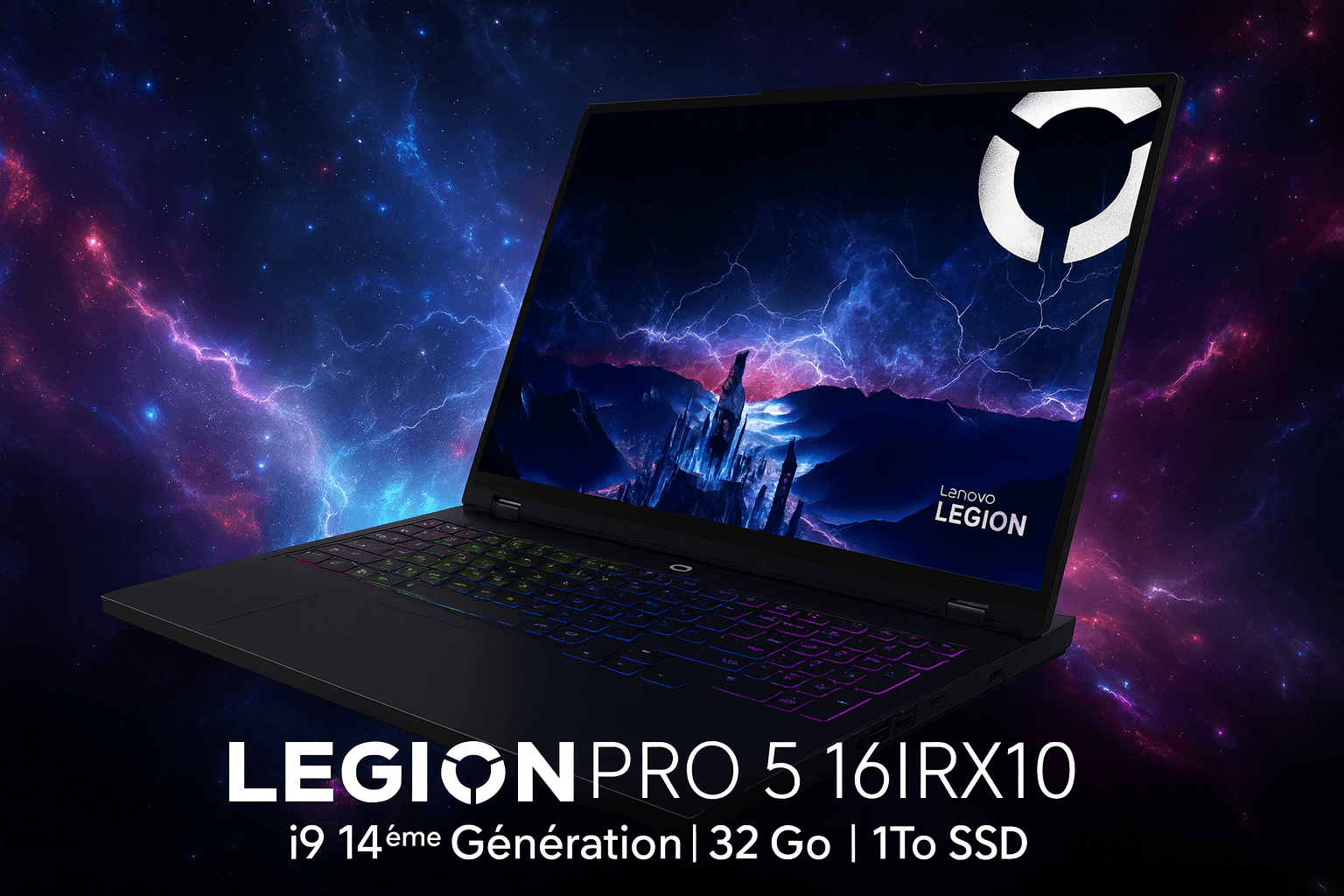 Pc Portable Lenovo Légion Pro 5 16IRX10 i9 Au meilleur prix en Tunisie